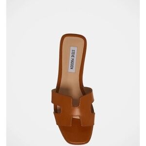 Steve Madden Tan Women's Slide Sandals